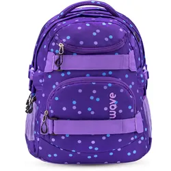 Wave Wave Infinity Schulrucksack "Purple Dots" Koffer24
