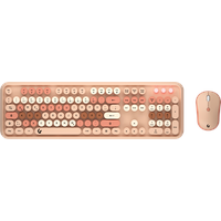 KEYSONIC 61015 - Tastatur-/Maus-Kombination, Funk, schwarz