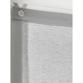 Kutti Raffrollo HEINE HOME Gr. 4, grau B:100cm H:140cm, Raffrollos