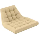 Outsunny Sitzkissen 120 x 100 x 8 cm beige 1 St.