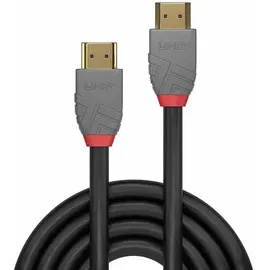 Lindy HDMI-Kabel 2.1 3 m Grau/Schwarz