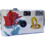 Polaroid Einwegkamera Hochzeit Rosen + Ringe 27 Aufnahmen mit Blitz