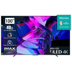 Hisense 100U7KQ ULED-Fernseher 254 cm (100), 3840×2160"