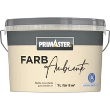 Primaster Farbambiente Wandfarbe matt Pfirsich 1 l