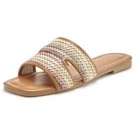 LASCANA Pantolette Damen bunt Gr.37