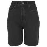 URBAN CLASSICS Damen Bermuda Schwarz 32