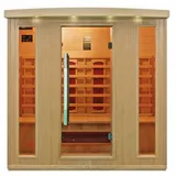 Luxus LED Infrarotsauna 175x120x190cn Infrarotkabine-Wärmekabine Sauna 4 Pers.