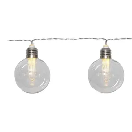 Star Trading LED Lichterkette Solar 2,45 m Klar Warmweiß