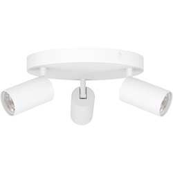 Deckenspot EGLO "TELIMBELA-Z" Leuchten Gr. Ø 25,00 cm Höhe: 9,70 cm, 1 St., weiß Deckenspots Deckenspot in aus Stahl - inkl. GU10 4,9W