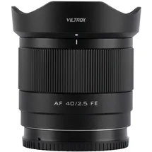 Viltrox 40 mm F2,5, F, STM Motor, Sony E-Mount