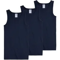 Sanetta Unterhemd 3er Pack in Dunkelblau | Gr.: 152