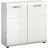 xonox.home Highboard 80 x 81 x 34 cm Weiß Hochglanz