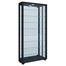 VCM Wandvitrine Glasvitrine Vitrosa Maxi Spiegel
