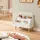 [en.casa] Spielzeugtruhe Aavanrar 60 x 30 x 43 cm 1-tlg. weiß