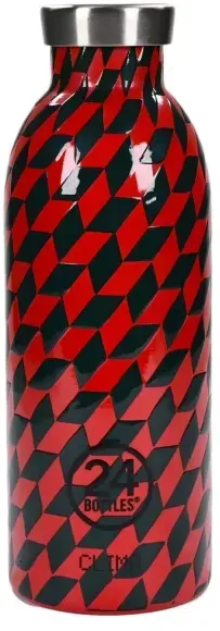 24Bottles Clima Bottle Groovy Red 500ml