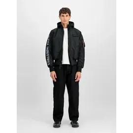 Alpha Industries MA-1 D-Tec SE Jacke Black/Reflective M 