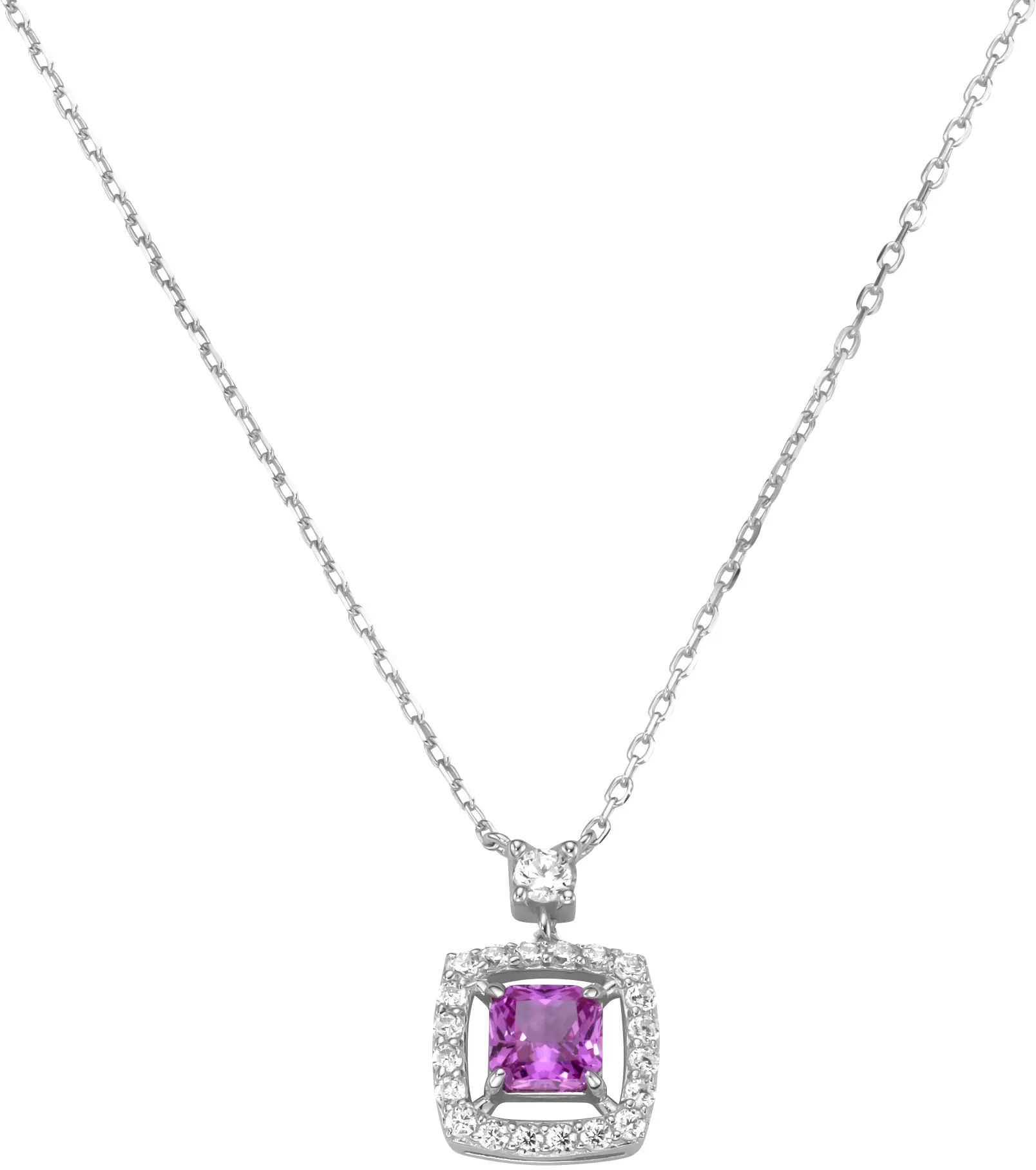 GIORGIO MARTELLO MILANO Collier »Collier mit Zirkonia, Silber 925« GIORGIO MARTELLO MILANO Pink