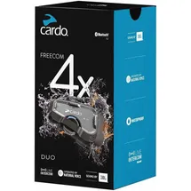 Cardo FRC4X103, 4 Kanäle, 1200 m, -20 - 55 °C, Schwarz, CE FCC / IC SIG BT TELEC UKCA, 13 h