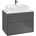 F09100HG 80x60 3x50 1cm Abdeckplatte White matt Midnight Blue Matt Lacquer