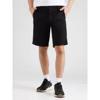 Armani Exchange A|X Armani Exchange für Herren. 8NZS42ZN1RZ1200 Schwarze Satin-Stretch-Bermuda-Shorts (31), Lässig, Baumwolle