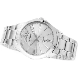 Casio Herren Uhr Casio MTP-1381D-7AVDF - Silber