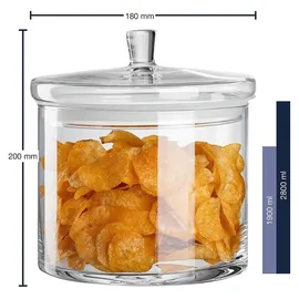LEONARDO Vorratsglas Top 2800 ml