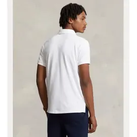 Ralph Lauren Polo Ralph Lauren für Herren. 710548797001 SS Slim Fit T-Shirt weiß (L), Lässig, Baumwolle, Kurzarm