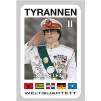 Tyrannen 2 Quartett Diktatoren Quartett Kartenspiel