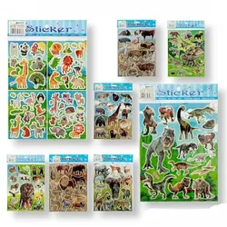 Sticker-Set - Tiermotive - verschiedene