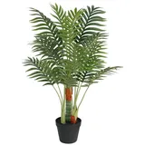 vidaXL Palme Künstlich mit 3 Stämmen Grün 85 cm pp