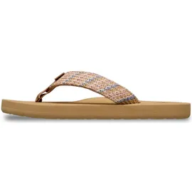 Roxy "Rg Porto Raffia", Jungen, Gr. 2(32), blau, braun, weiß, Obermaterial: 90% synthetisches Raffia/10% Textilpolyester, Futter: 100% Textilpolyester, Laufsohle: 100% EVA., Schuhe Sandale
