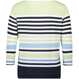 Betty Barclay 3/4-Arm-Shirt Grün/Light Blau 36