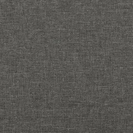 vidaXL Taschenfederkernmatratze Dunkelgrau 100x200x20 cm Stoff
