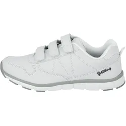 Laufschuh BRÜTTING "Freizeitschuh Classic Sport V", Gr. 48, weiß, Synthetik, Schuhe Damenschuh Hallenschuh Herrenschuh Klettschuh Laufschuh Sneaker low Sportschuh