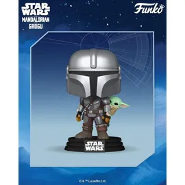 funko uk limited Star Wars Sammelfigur The Mandalorian mit Grogu
