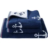 Dyckhoff Nautic Duschtuch 70 x 140 cm blau