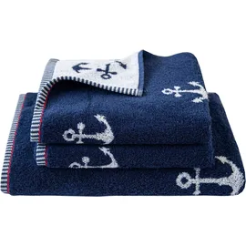 Dyckhoff Nautic Duschtuch 70 x 140 cm blau