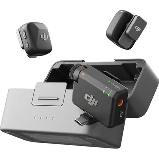 DJI Mic Mini (2 TX + 1 RX + Charging Case) Infinity Black