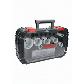 Bosch Lochsägen-Set Progressor for Wood and Metal 9-teiliges Elektrikerset 22-65 mm