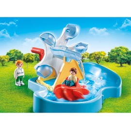 Playmobil 1.2.3 Wasserrad mit Karussell 70268