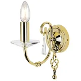 Elstead Lighting Wandleuchte E14 1-flammig, AG1-POL-BRASS,