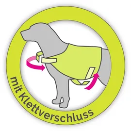 Karlie Hunde Sicherheitsweste Refi Grüngelb S