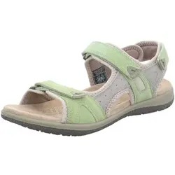 Pölking  Sandalen Sandaletten hell 710203-71  in Grün, 37
