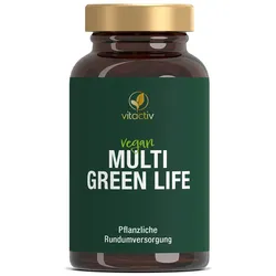MULTI GREEN Life Vitamine & Mineralien Kapseln 90 St