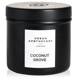 Urban Apothecary Luxury Iron Travel Candle Coconut Grove Kerze 175 g 