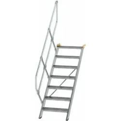 MUNK Aluminium-Treppe Stufen 45° 7 Stufen