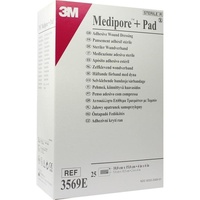 3M Medipore Plus Pad steriler Wundverband 3569E