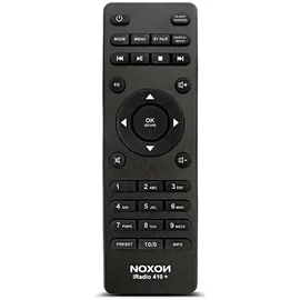 Noxon A 571 schwarz, Internetradio, DAB+, UKW Tuner, Spotify, Bluetooth, USB, LAN + WLAN