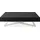 WFL GROUP Cavetta U Schwarz MDF 120-200 x 80 x 27-76 cm