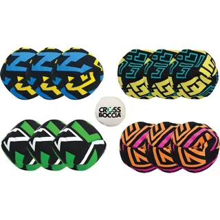 MTS Sportartikel Schildkröt Crossboccia® Family Pack Labyrinth, Crossboccia-Stoff-Kugeln